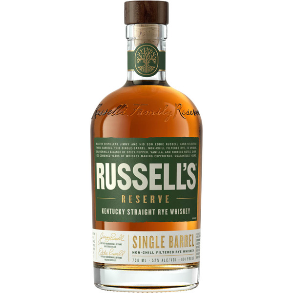 新品　Russell's Reserve Single Barrel 750ml Russell's Reserve Single Barrel 110 Proof Kentucky Bourbon 750ml