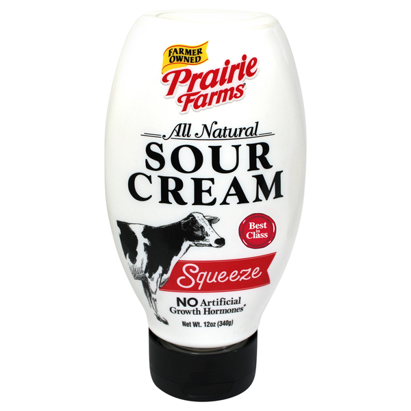 Prairie Farms All Natural Squeeze Sour Cream Same-Day Delivery or