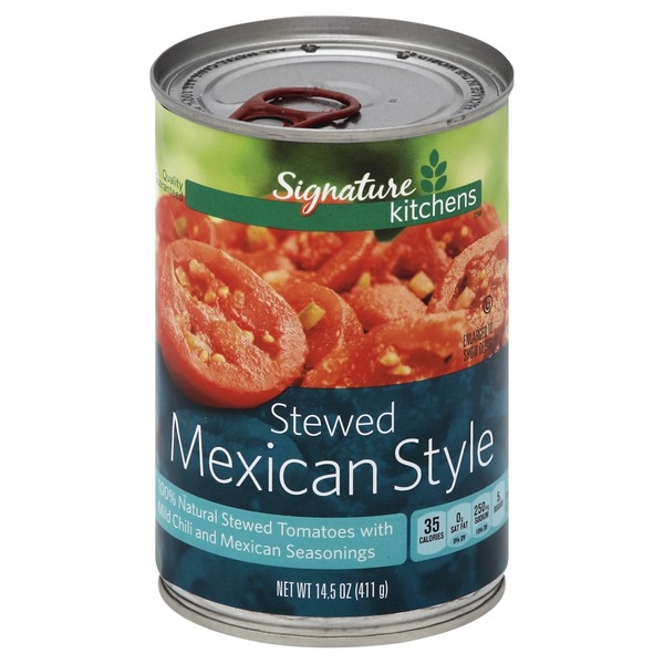 Signature Kitchens Tomatoes, Stewed, Mexican Style (14.5 oz) from