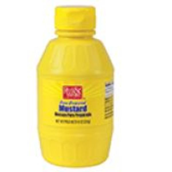 Red & White - Mustard Squeeze - 9 Oz
