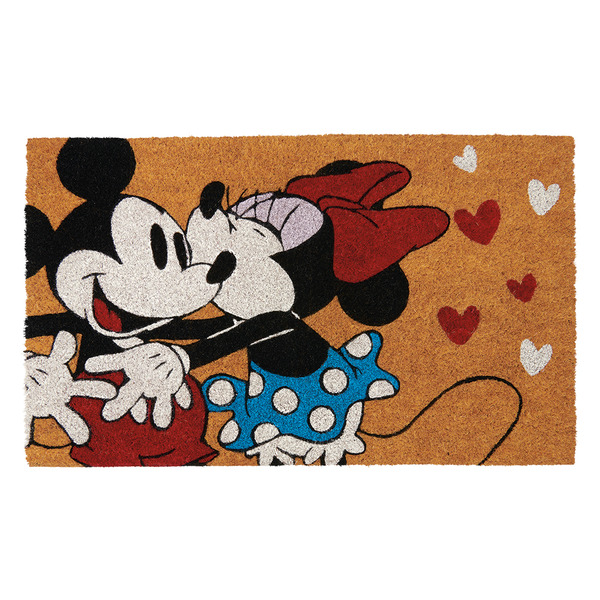 Disney Mickey & Minnie Coir Mat, 18 x 30 in Same-Day Delivery or