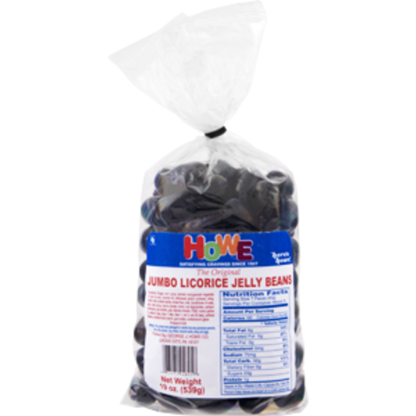 Howe The Original Jumbo Licorice Jelly Beans (19 oz) Instacart