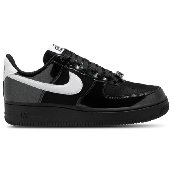 Nike Men's Air Force 1 '07 LV8 SE Glam Casual Shoes, Size 10 - Black/White