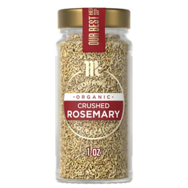 McCormick Gourmet Organic Crushed Rosemary - 1 Oz