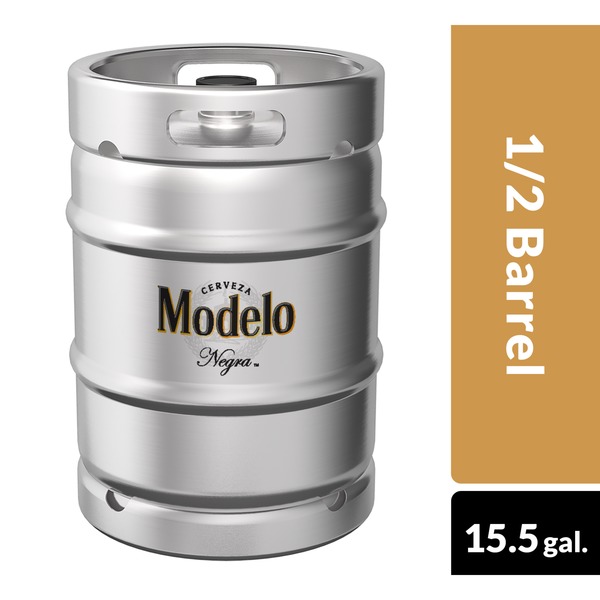 Modelo Negra Mexican Amber Lager Beer Keg (0.5 bl) Instacart