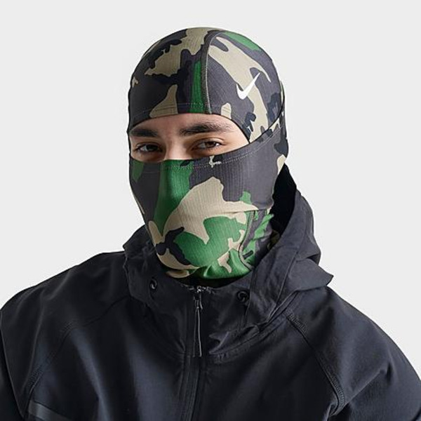 Nike Men's Pro Hyperwarm Hood - Medium Olive