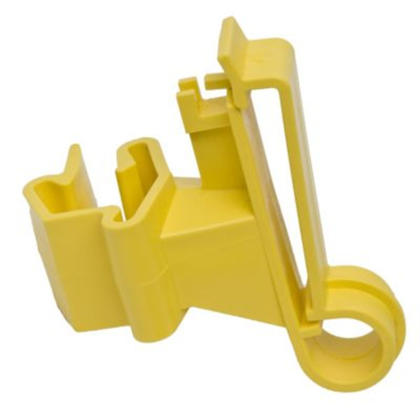 American Farm Works T-Post Polytape Insulators for 1.25 and 1.33 in. T-Posts, Yellow, 25 pk.