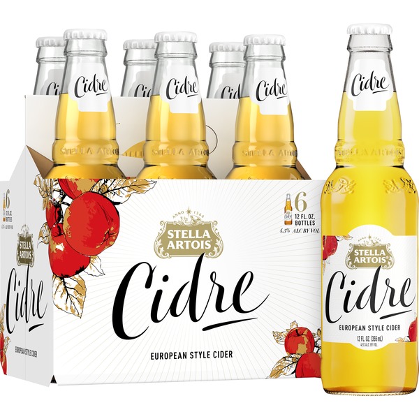 Stella Artois Cidre, European Style Hard Cider Bottles (12 fl oz) from ...