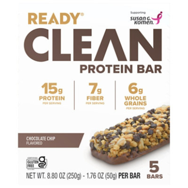 Ready Clean Chocolate Chip Flavored Protein Bar