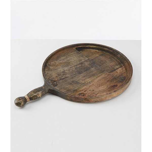 Southern Living Round Mango Wood Serving Board