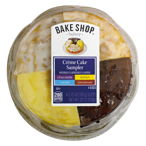 Bake Shop Creme Cake Sampler