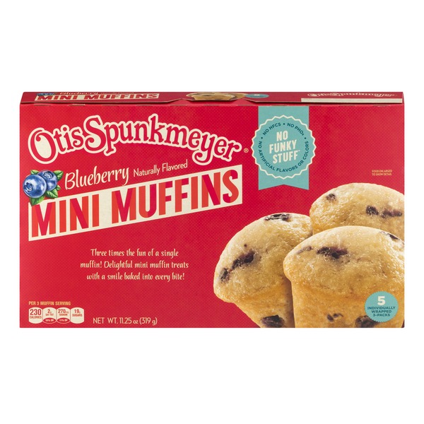 Otis Spunkmeyer Mini Muffins Blueberry 5 CT (5 oz) Instacart