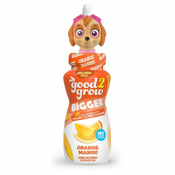 good2grow Bigger Orange Mango Juice, Character Tops Vary Same-Day