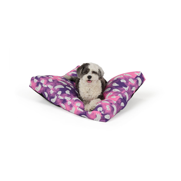 Thrills & Chills Halloween Ghost Pillow Dog Bed, 36 x 28 in