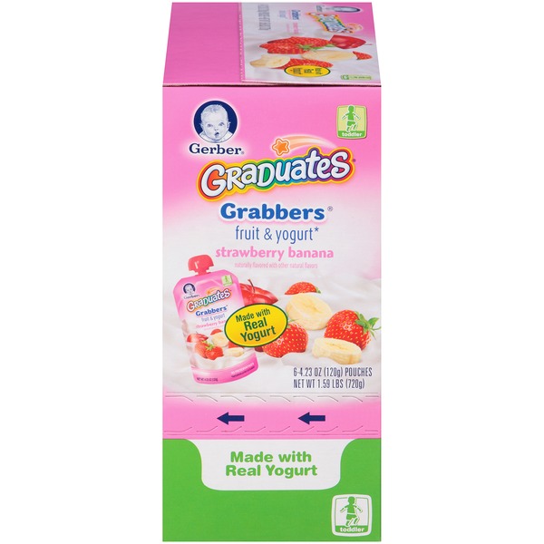 gerber strawberry banana yogurt