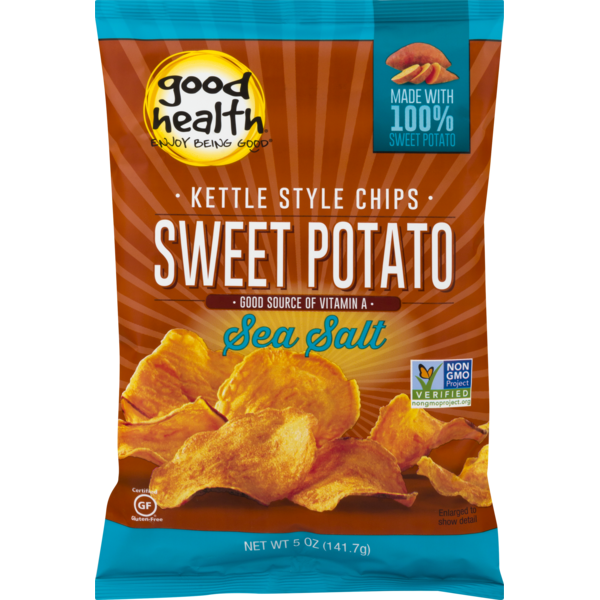 Good Health Kettle Chips Sweet Potato Sea Salt (5 oz) - Instacart