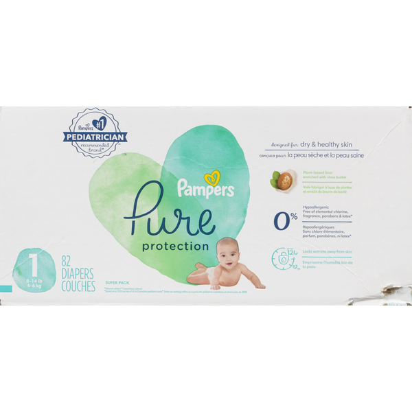 Pampers Size 1 Pure Protection Diapers Same-Day Delivery | Rexall