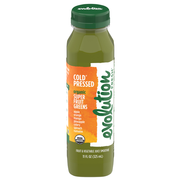 Evolution Fresh Organic Cold Pressed Super Fruit Greens Fruit & Vegetable Juice Smoothie