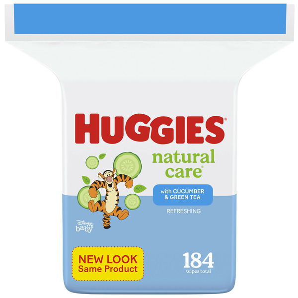 Huggies Natural Care Refreshing Scented Baby Wipes Same-Day