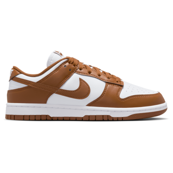 Nike Women's Dunk Low Ess Shoes, Size 6 - Light British Tan/Sail