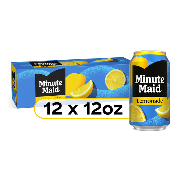 Minute Maid Lemonade Fridge Pack Cans