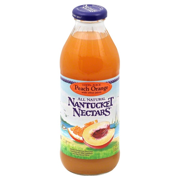 Nantucket Nectars Juice Blend, Peach Orange