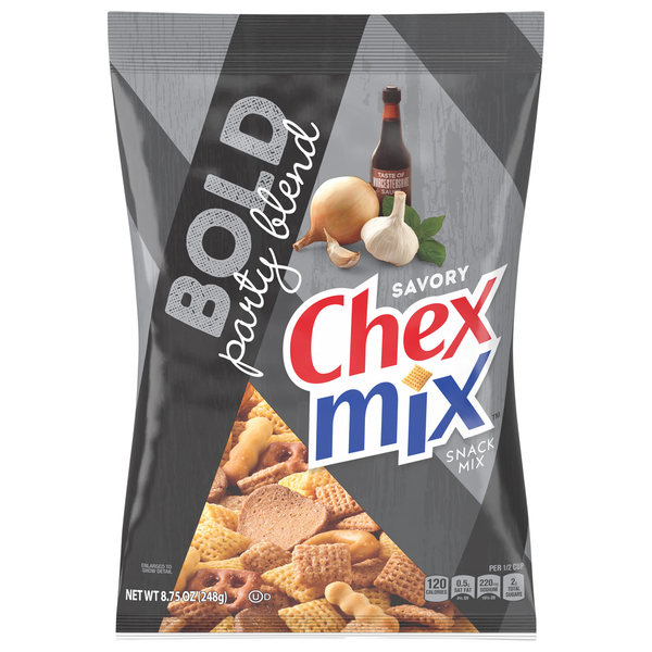 Chex Mix Snack Mix, Bold Party Blend, Savory Same-Day Delivery