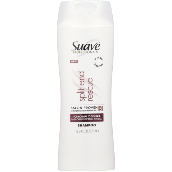 Suave Professionals Split End Rescue Shampoo For Normal To Dry