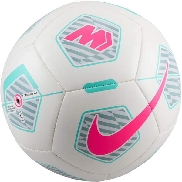 Nike Mercurial Fade Soccer Ball, Size 4 - White/Pink/Blue