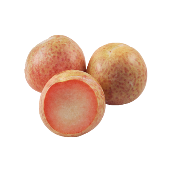 Basket of Dapple Plumcots