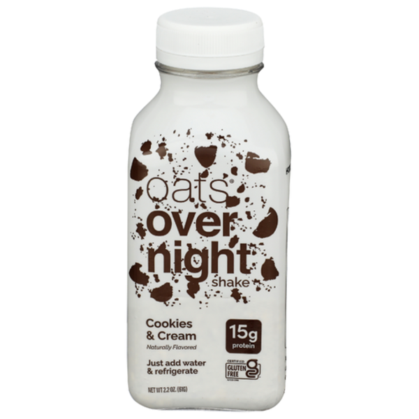 Oats Overnight Cookies & Cream Shake