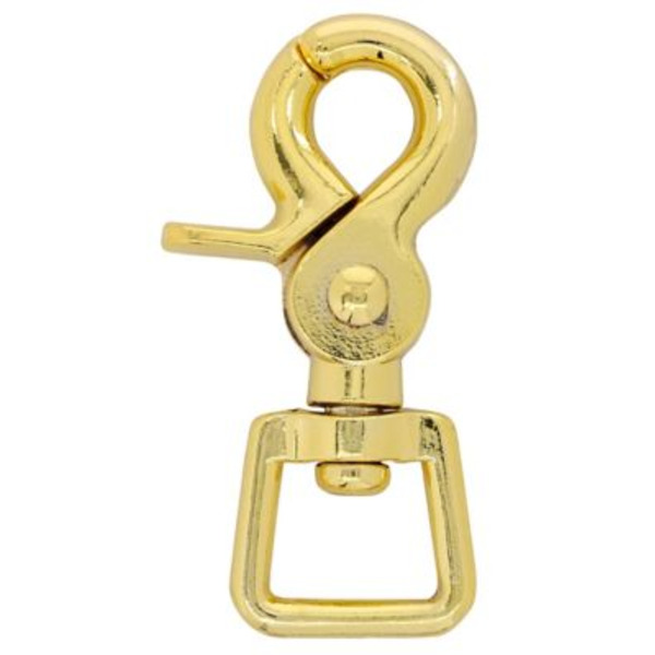 Hillman Hardware Essentials Snap Swivel Trigger Snap, 5/8 in. x 2-1/2 in., Brass