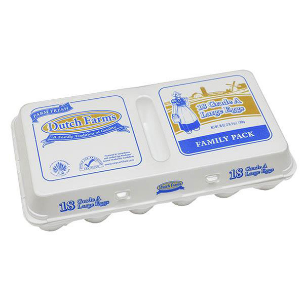 Dutch Farms 18 Grade A Large Eggs Same-Day Pickup | Fareway Meat