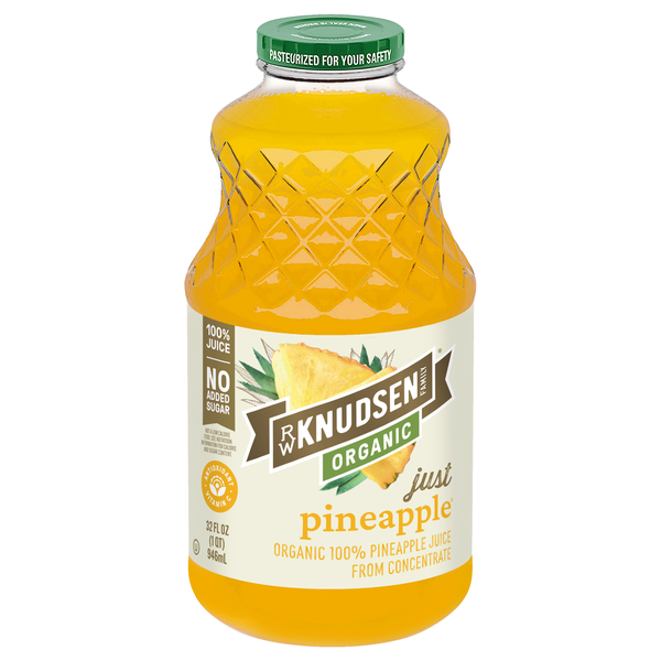 R.W. Knudsen Family Organic Just Pineapple 100% Juice Same-Day