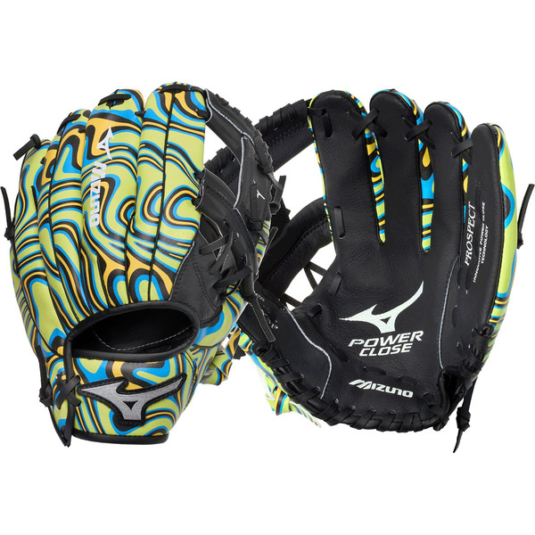 Mizuno Youth Prospect Series Glove, 11 Inch, Right Hand Throw - Lime Swirl