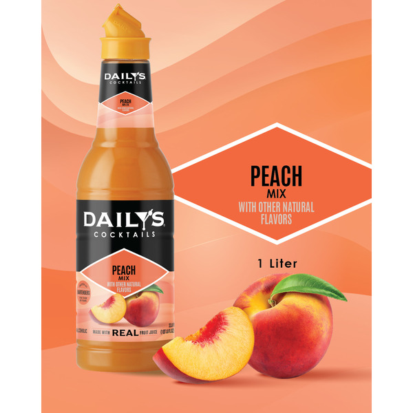 Daily's Peach Mix Cocktail Same-Day Delivery