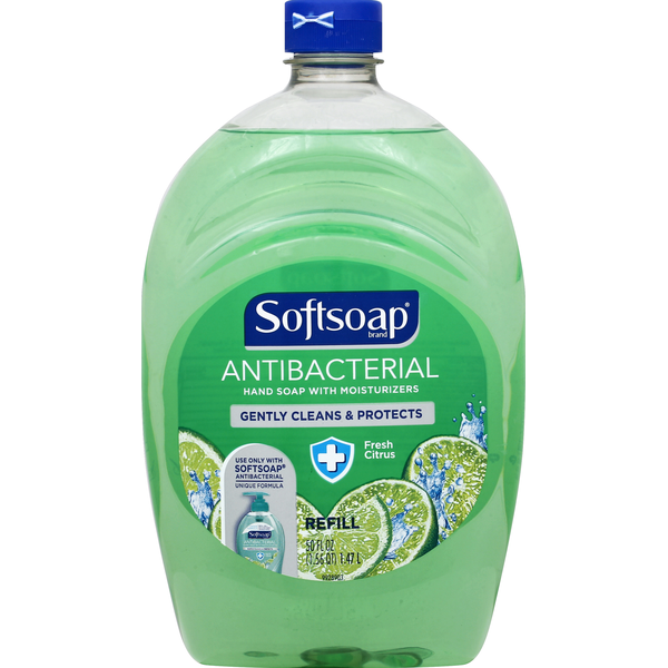 Softsoap Hand Soap, Fresh Citrus, Antibacterial, Refill, with