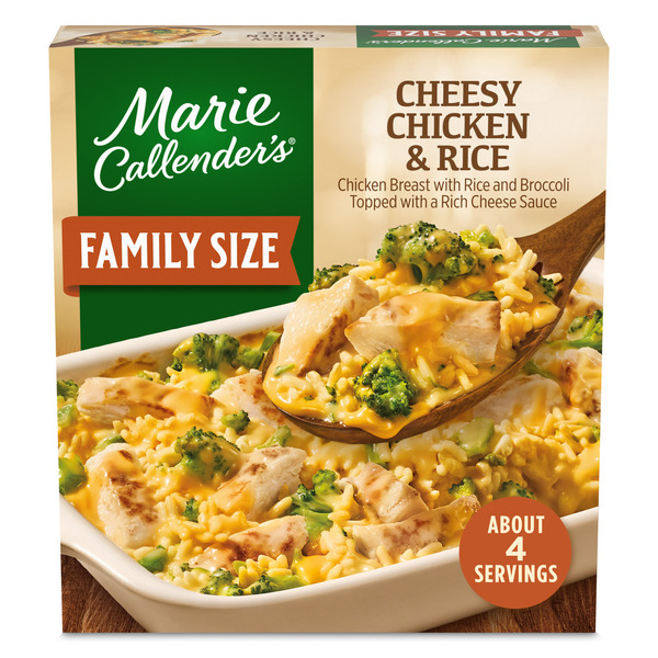 Marie Callender's Family Size Cheesy Chicken and Rice Frozen Meal