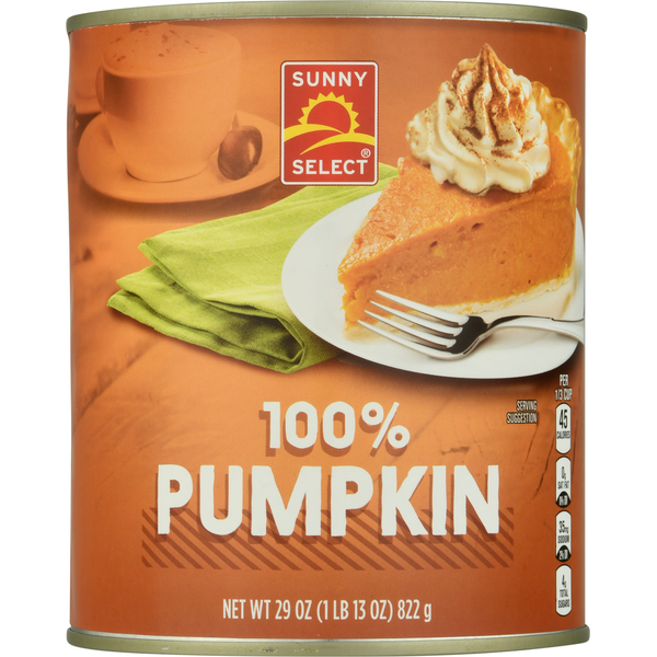 Sunny Select 100% Pumpkin Same-Day Delivery or Pickup | Save Mart