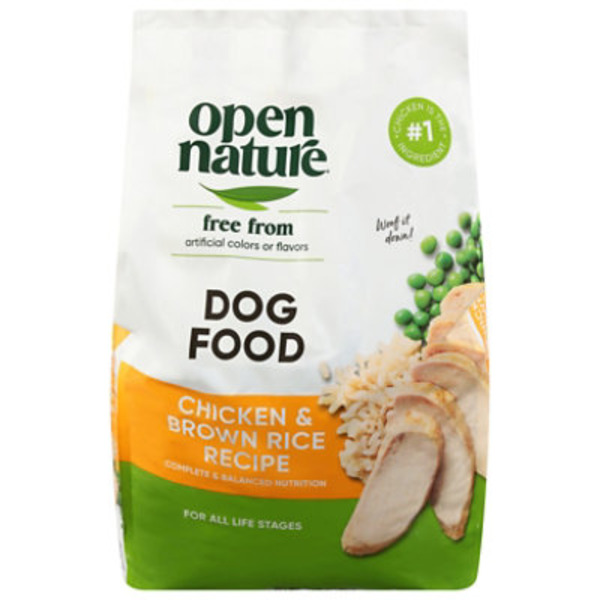 Open Nature On Chicken & Brown Rice Dog Food