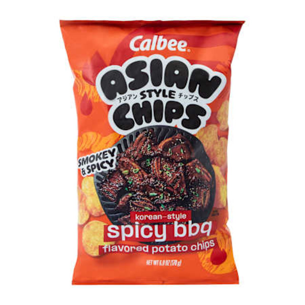 Calbee Korean Style Spicy BBQ Potato Chips