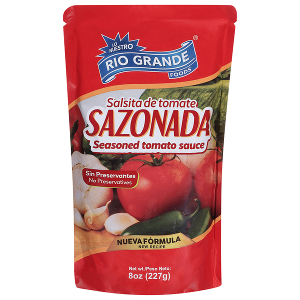 Rio Grande Foods Tomato Sauce, Seasoned