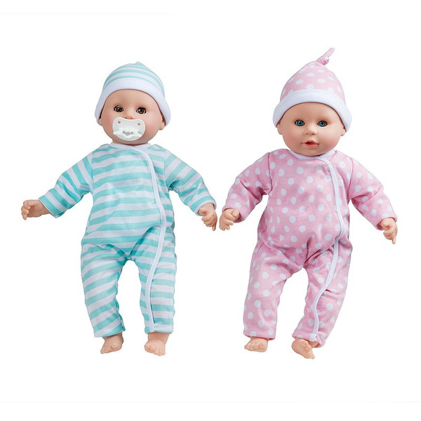 Melissa & Doug Mine to Love Twins Luke & Lucy Dolls EA