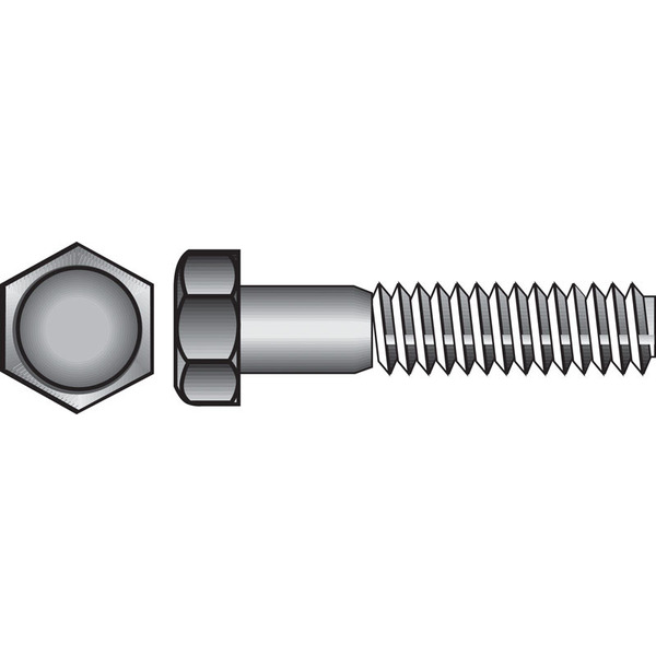 Hillman Fastener Corp 6-32" x 1/2" 45-A Stainless Steel Hex Cap Bolt Thumb Screws