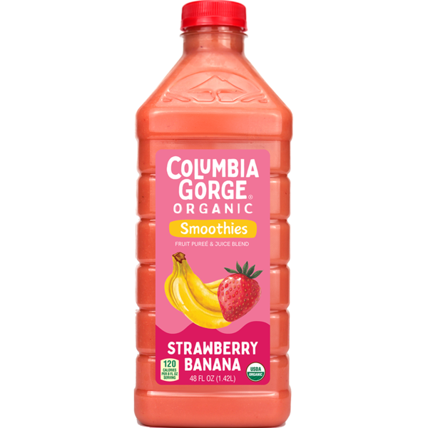 Columbia Gorge Organic Strawberry Banana Smoothie Same-Day