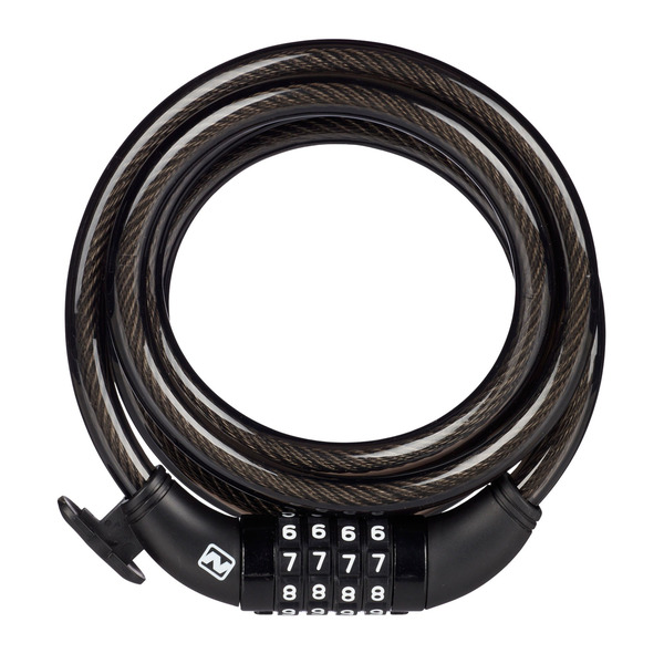 Nishiki 6 Foot x 12mm Cable Combination Bike Lock