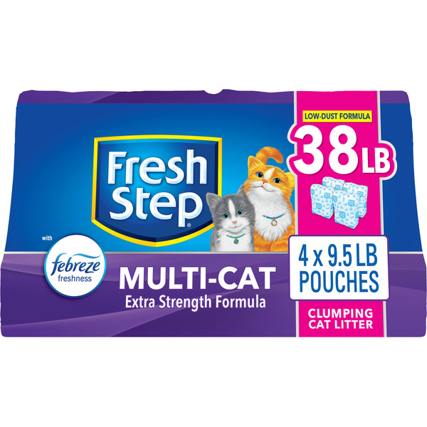 Publix Fresh Step MultiCat Extra Strength Scented Litter with Febreze