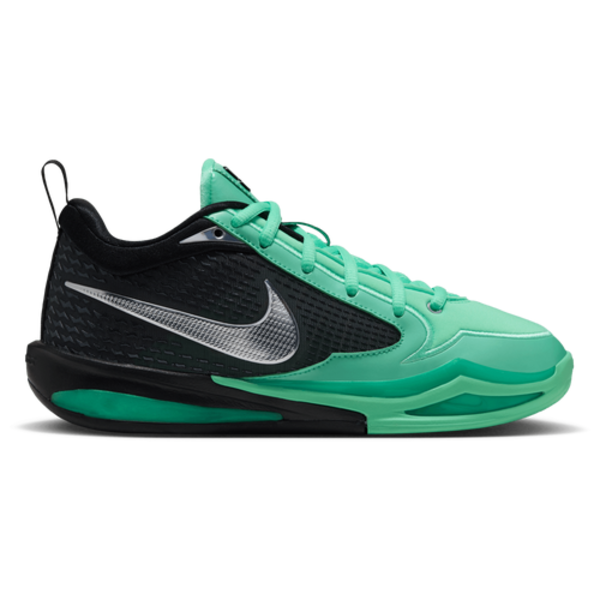 Nike Boys' Sabrina 4 Grade School Shoe, Size 4.5 - Gray/Green