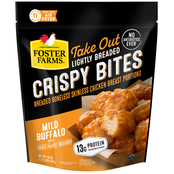 Foster Farms Take Out Mild Buffalo Crispy Bites