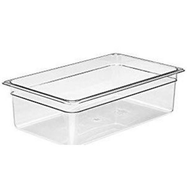 Cambro - Camwear 16CW135 - Full Size Food Pan, 6" Deep, Clear